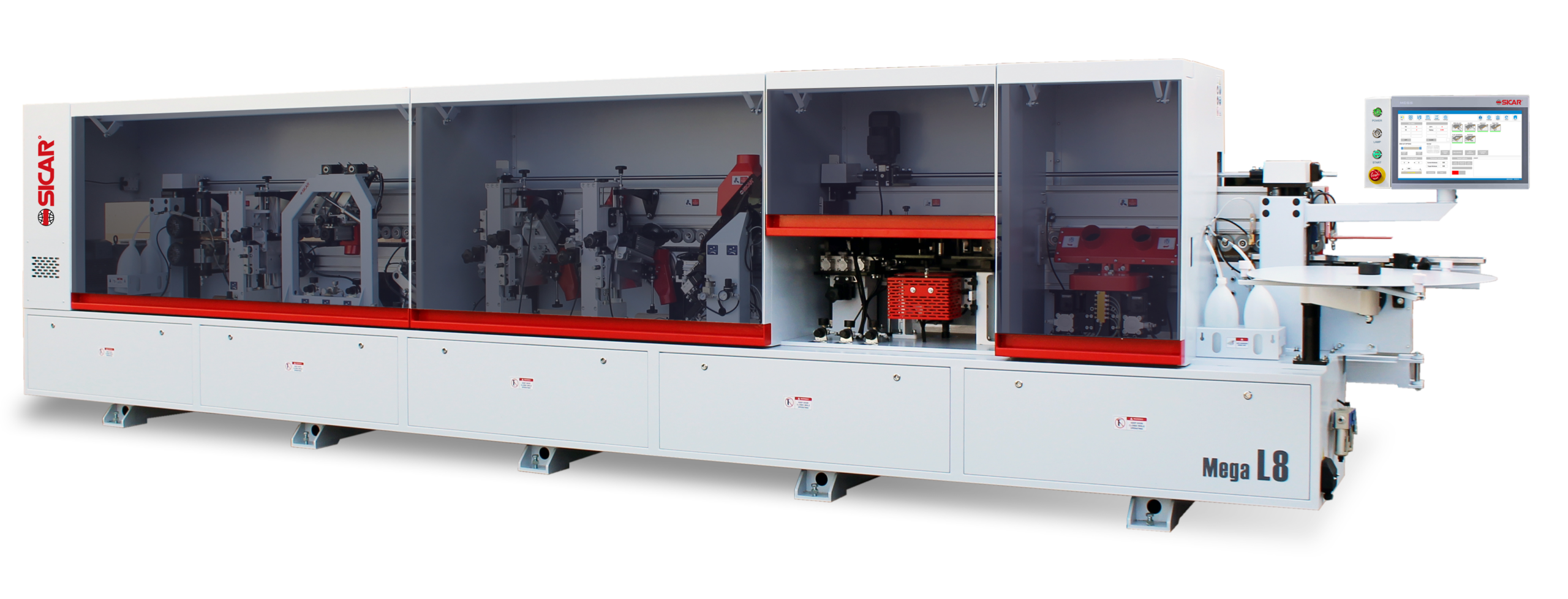 Кантираща машина Sicar MEGA L8